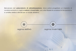 Progetto laboratorio di climatizzazione civile e industriale. Instructional design, grafica e sviluppo Progetto corso e-learning, realizzazione grafica, sviluppo con Captivate
